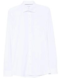 Olymp - Spread-Collar Long-Sleeve Shirt - Lyst