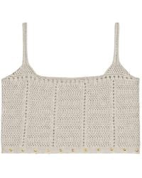 A PAPER KID - Knitted Top - Lyst