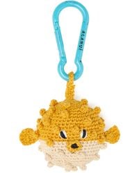 Alanui - Porte-Clés Puffer Fish En Crochet - Lyst