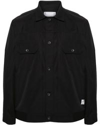Sacai - Poplin-Texture Shirt Jacket - Lyst