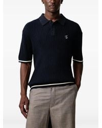 Filling Pieces - Logo-Embroidered Polo Shirt - Lyst