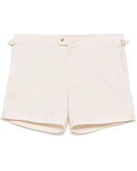 Tom Ford - Belted-Tabs Swim Shorts - Lyst