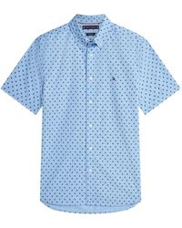 Tommy Hilfiger - Monogram-Print Button-Down Shirt - Lyst