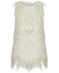 Co. - Metallic Fringe-Trimmed Top - Lyst