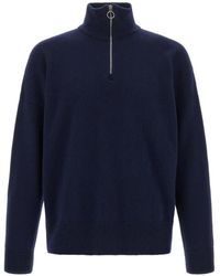 LARMERI STUDIO - Half-Zip Sweater - Lyst