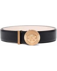 Versace - Leather Belt - Lyst
