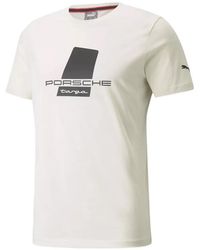PUMA - X Porsche Logo-Print T-Shirt - Lyst