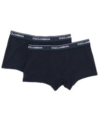 Dolce & Gabbana - Two-Pack Regular Fit Boxer Shorts - Lyst