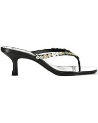 STAUD - Kitten-Heel Sandals - Lyst