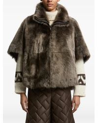 Peserico - Reversible Faux-Fur Jacket - Lyst