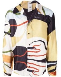 BETHANY WILLIAMS - Abstract-Print Cotton-Silk Shirt - Lyst