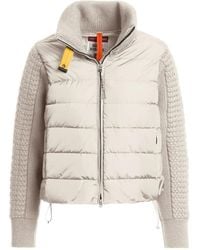 Parajumpers - Plumífero con mangas de punto - Lyst