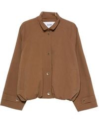 ELEH - Button-Up High-Neck Jacket - Lyst