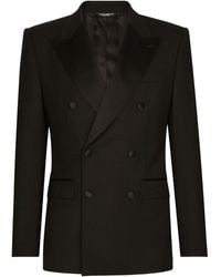 Dolce & Gabbana - Sicilia-fit Double-breasted Three-piece Suit - Lyst