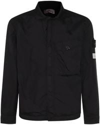 Stone Island - Compass-Motif Jacket - Lyst