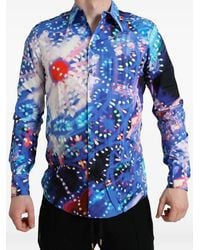 Dolce & Gabbana - Luminarie Martini Printed Shirt - Lyst