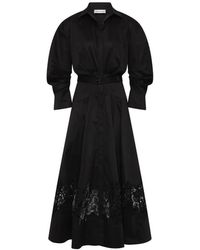 Rebecca Vallance - Claribelle Long Sleeve Midi Dress - Lyst