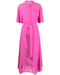 Stella McCartney - Iconics Crepe Asymmetric Dress - Lyst