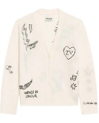 Zadig & Voltaire - Mirkaz Cardigan 100% Cashmere - Lyst