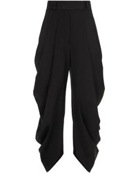 ANNAFOXY - Pantaloni Con Cavallo Basso - Lyst
