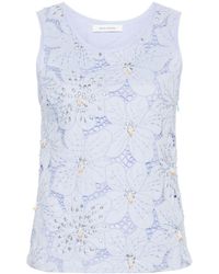 Wales Bonner - Constellation Bead-embellished Top - Lyst