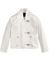 Fay - Buttoned Jacket - Lyst