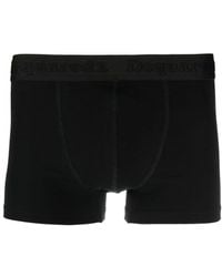 DSquared² - Shorts mit Logo-Bund - Lyst
