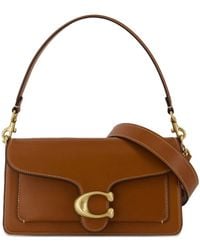 COACH - Tabby 26 Logo-Plaque Shoulder Bag - Lyst