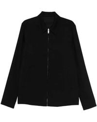 Rick Owens - Long-Sleeve Pointed-Collar Bomber Jacket - Lyst