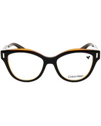 Calvin Klein - Cat-Eye Glasses - Lyst