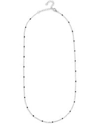 Mateo - Enamel Station Chain Necklace - Lyst
