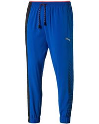 PUMA - Elastic-Waist Track Pants - Lyst