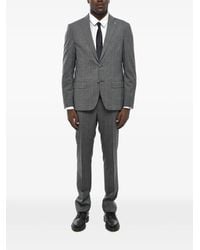 Corneliani - District Check Virgin Wool Suit - Lyst