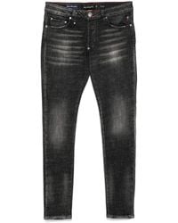 Philipp Plein - 'Racing Club' Super Straight Cut Jeans - Lyst