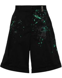 Moschino - Paint-Splatter Shorts - Lyst