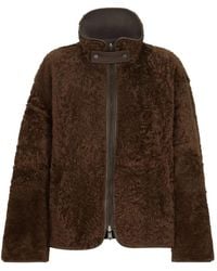 Brunello Cucinelli - 'Fuzzy' Reversible Jacket - Lyst