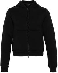 Balenciaga - Zip-Up Cotton Hoodie - Lyst