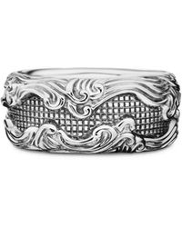 David Yurman - Waves リング 10mm スターリングシルバー - Lyst