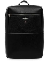 Aeronautica Militare - Logo-Plaque Zip-Pocket Backpack - Lyst