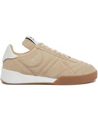 Courreges - Club 02 Suede Leather Sneakers - Lyst