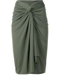Lygia & Nanny - Pareo Orixa Wraparound Midi Skirt - Lyst