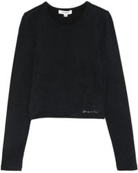 Sporty & Rich - Vaina Long-Sleeve T-Shirt - Lyst