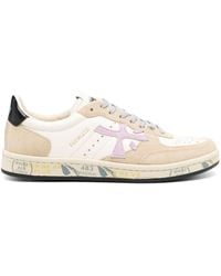 Premiata - Clay Leather Sneakers - Lyst
