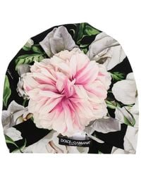Dolce & Gabbana - Floral-Print Hat - Lyst