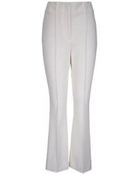 Veronica Beard - Seam-Detail Trousers - Lyst