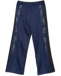 Toga Virilis - Pantalones De Chándal Con Rayas Laterales Y Apliques - Lyst