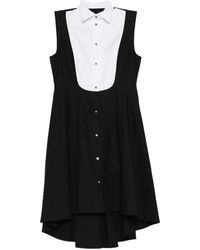 KARL LAGERFELD - Bow Shirt Dress - Lyst