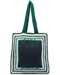 CASABLANCA - Crochet Tote Bag - Lyst