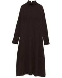 Antonelli - High-Neck Knit Dress - Lyst