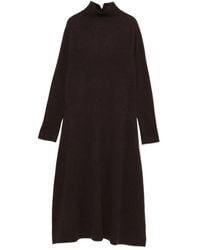 Antonelli - High-Neck Knit Dress - Lyst